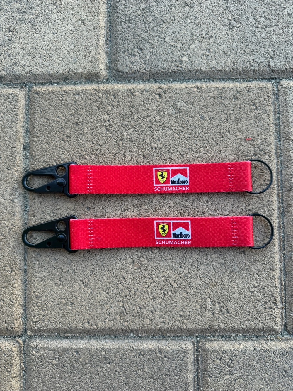 Scuderia Ferrari X Marlboro Formula 1 Racing Team Lanyards keychains Schumacher